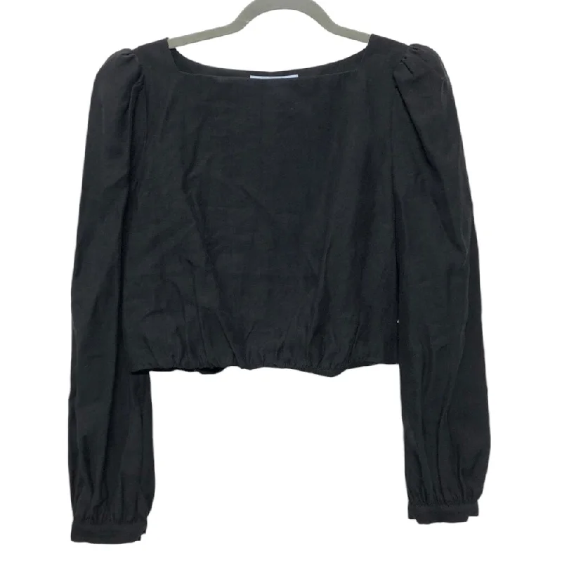 Top Long Sleeve By Antonio Melani In Black, Size: 8