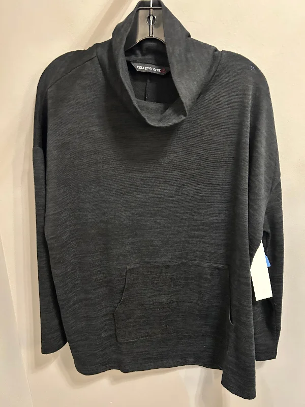 Top Long Sleeve By Clothes Mentor In Grey, Size: M