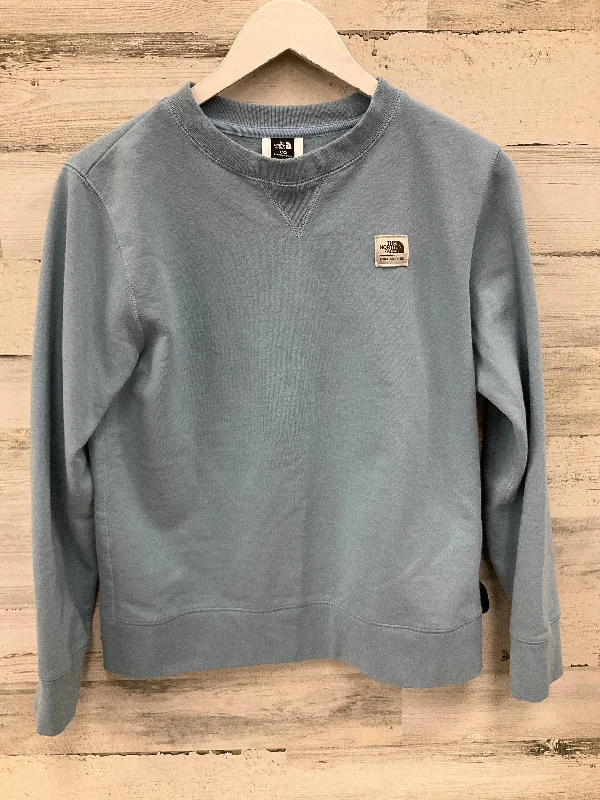 Top Long Sleeve By The North Face In Blue, Size: M