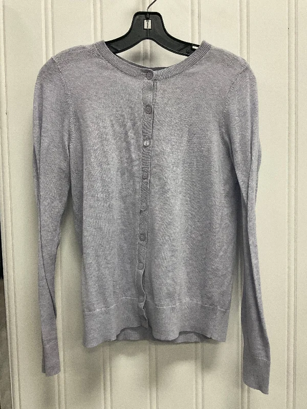 Cardigan By Loft In Purple, Size: S