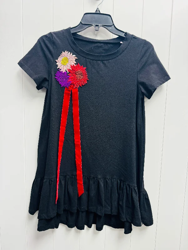 Top Short Sleeve By rosie a poise  In Black & Red, Size: M