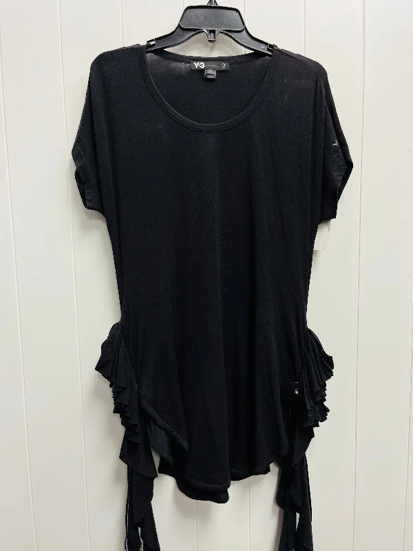 Top Short Sleeve By y3 In Black, Size: S