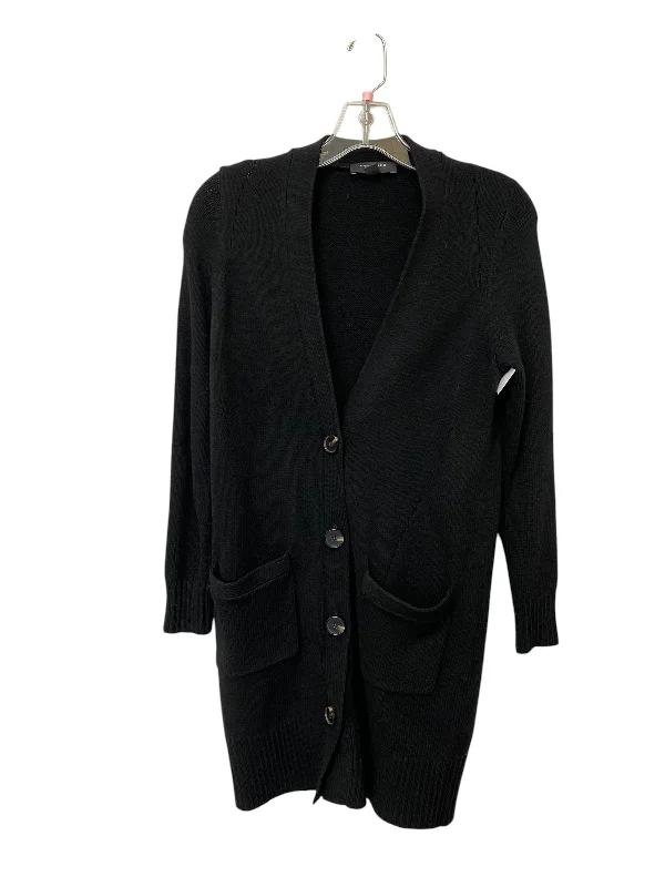 Cardigan By Ann Taylor In Black, Size: Mp