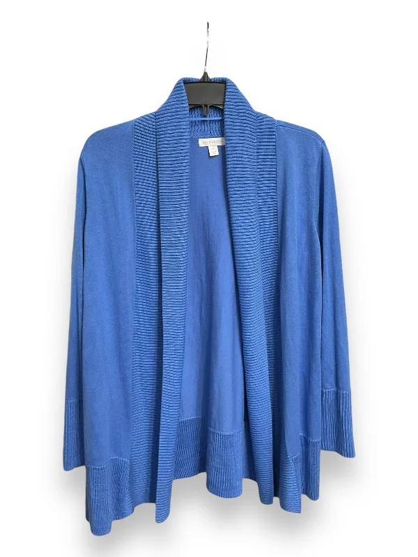 Cardigan By Charter Club In Blue, Size: S