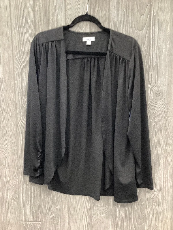 Cardigan By Croft And Barrow In Black, Size: L