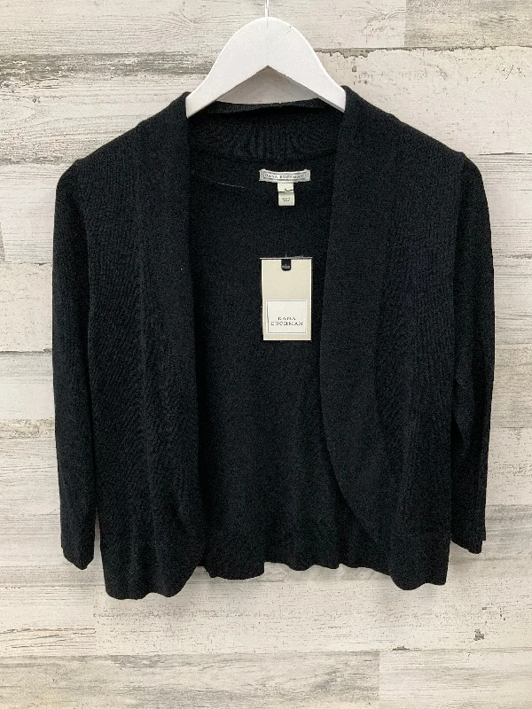 Cardigan By Dana Buchman In Black, Size: S