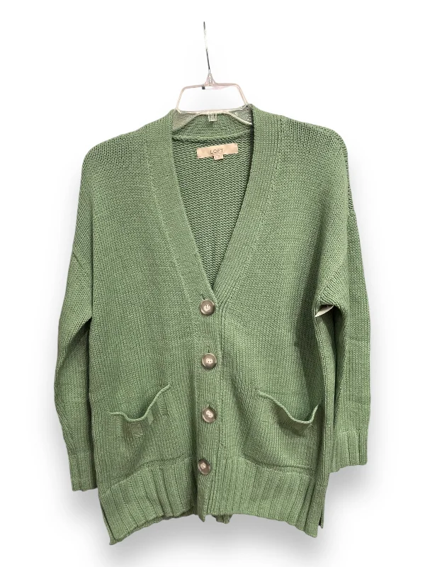 Cardigan By Loft In Green, Size: S