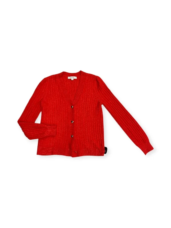 Cardigan By Loft In Orange, Size: S