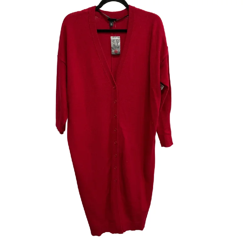 Cardigan By Torrid In Red, Size: M