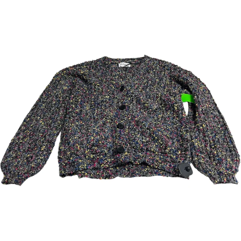 Sweater Cardigan By For The Republic In Multi-colored, Size: M