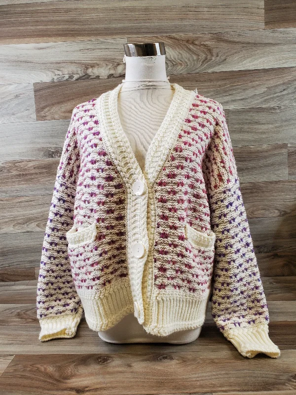 Sweater Cardigan By Forever 21 In Multi-colored, Size: M