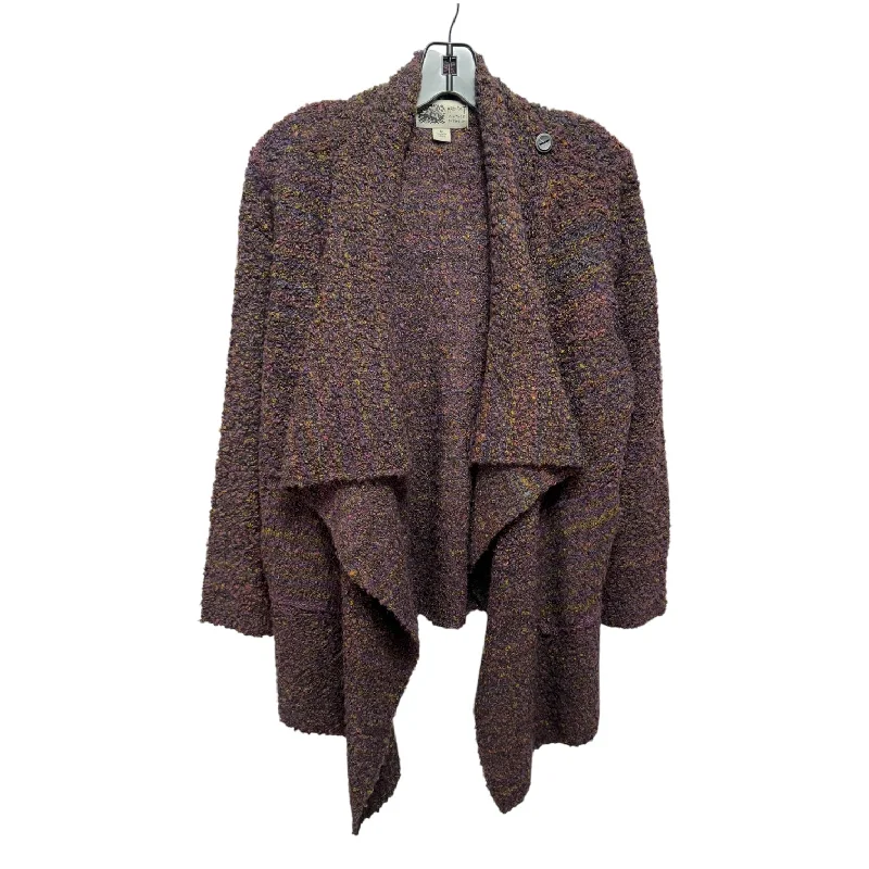 Sweater Cardigan By Habitat In Multi-colored, Size: M