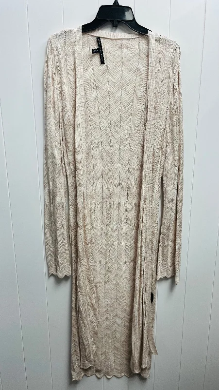 Sweater Cardigan By White House Black Market In Cream, Size: M