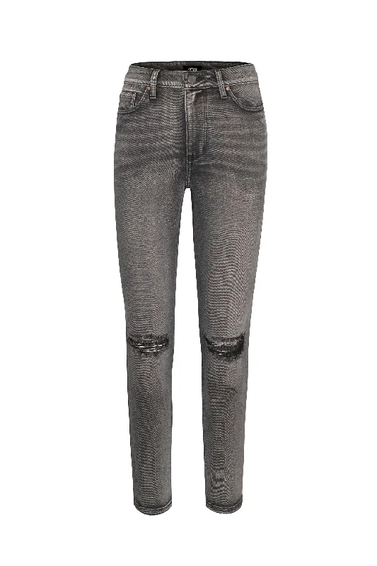 Ferris Slim Mom Jeans | Shadow Gray Wash