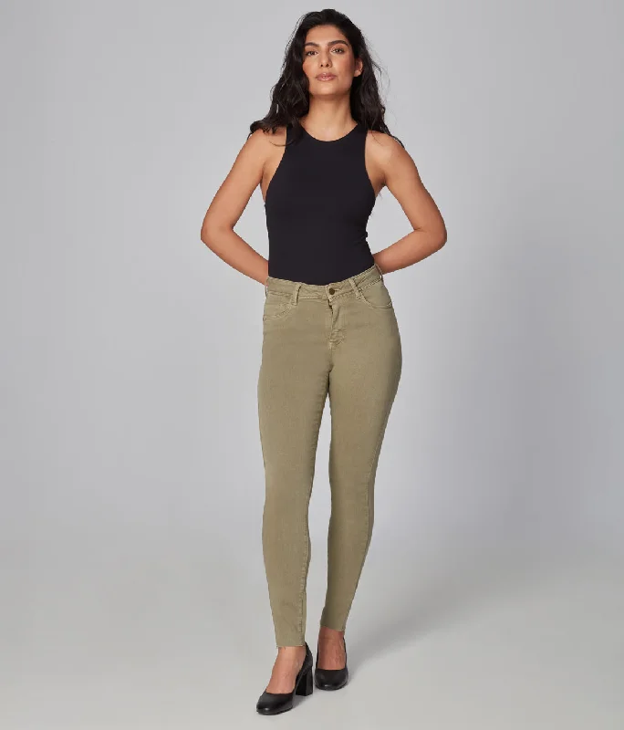 ALEXA-DK  High Rise Skinny Jeans