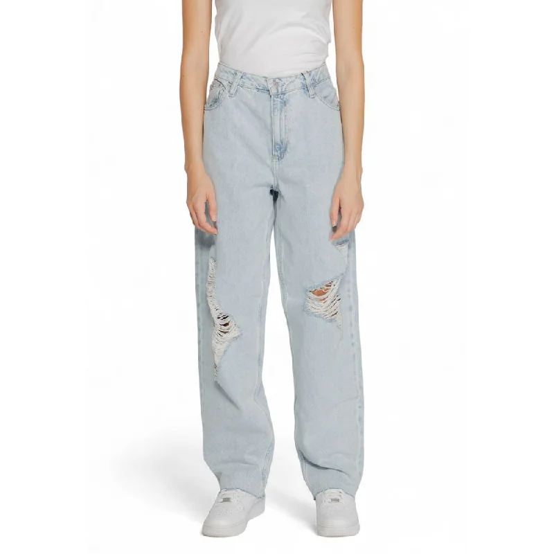 Calvin Klein Jeans blue Cotton Jeans & Women's Pant