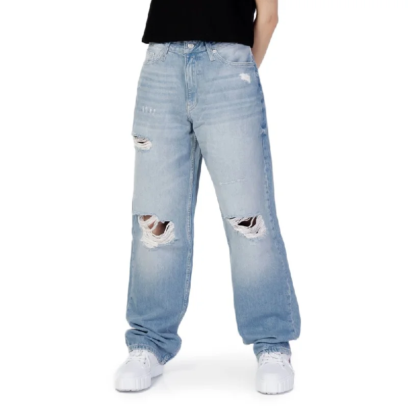 Calvin Klein Jeans blue Cotton Jeans & Women's Pant