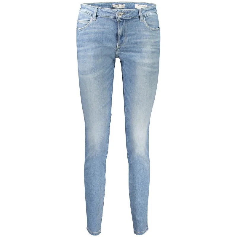 Guess Jeans blue Cotton Jeans & Women's Pant