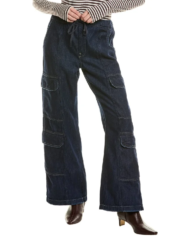 HUDSON Jeans Drawstring Parachute Wide Leg Cargo Pant