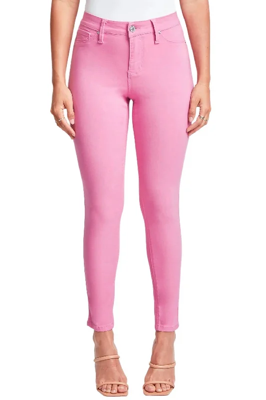 Hyperstretch Skinny Jean In Flamingo Pink