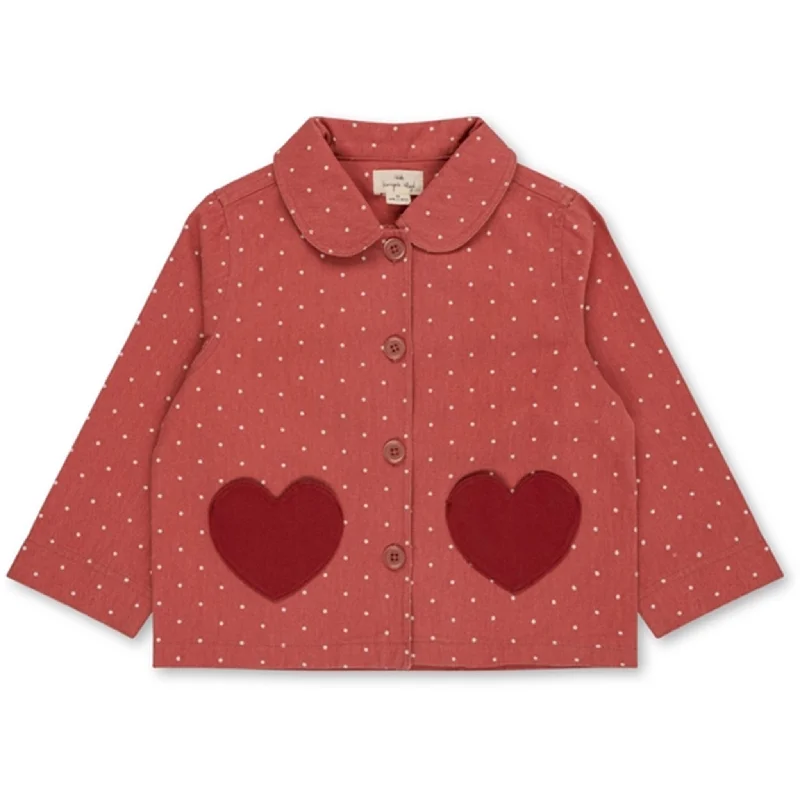 Konges Sløjd Mahogany Dot Nola Shirt Jacket