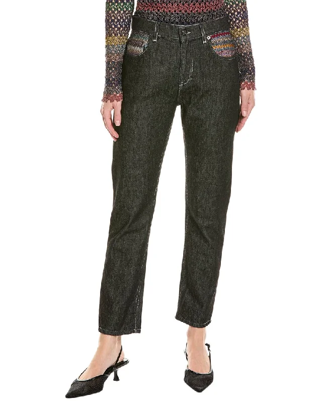 Missoni Black Straight Jean