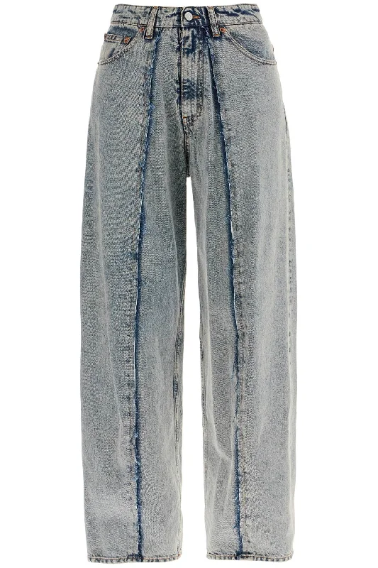 Mm6 Maison Margiela Women's Wide Leg Jeans