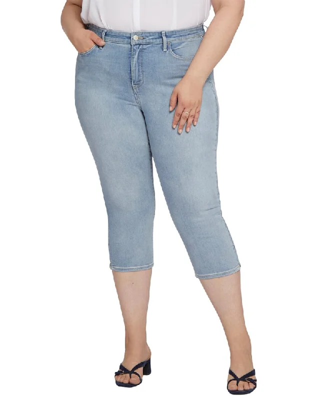 NYDJ Slim Straight Crop Charmed Jean