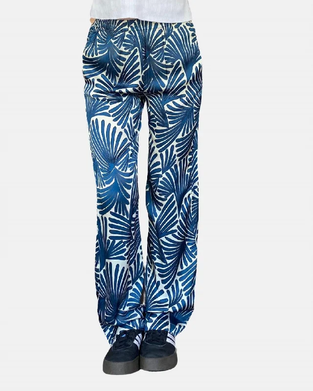 Prunelle Woven Pants In Blue