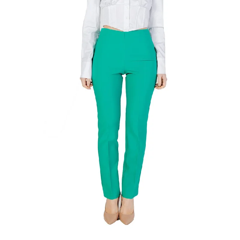 Sandro Ferrone  Polyester Jeans & Women's Pant