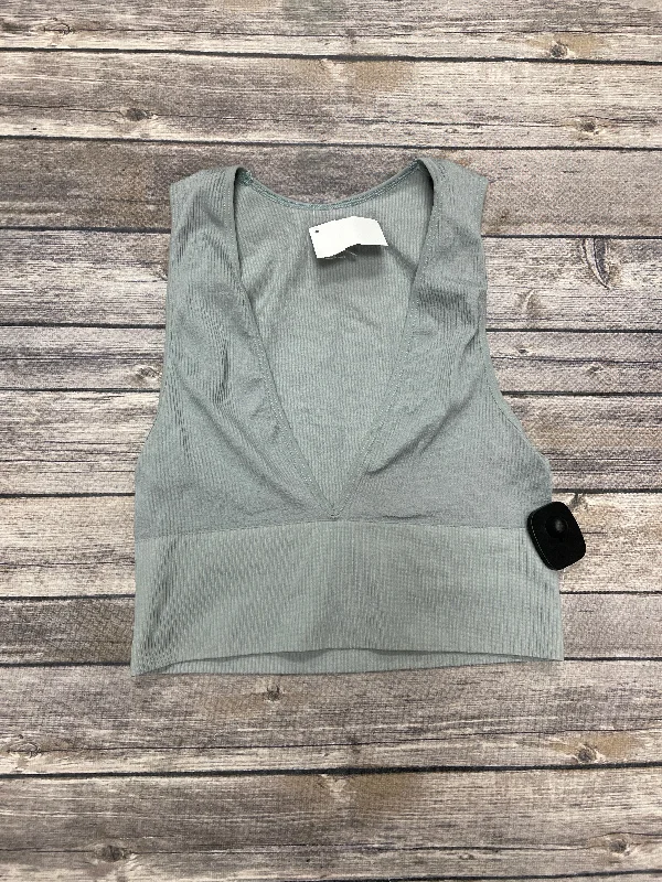 Top Sleeveless By Free People In Grey, Size: M