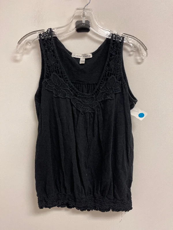 Top Sleeveless By French Laundry In Black, Size: L