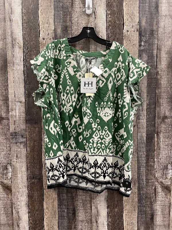 Top Sleeveless By Haute Hippie In Green, Size: 2x