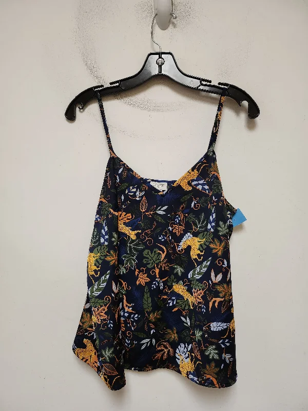 Top Sleeveless By J. Crew In Multi-colored, Size: S