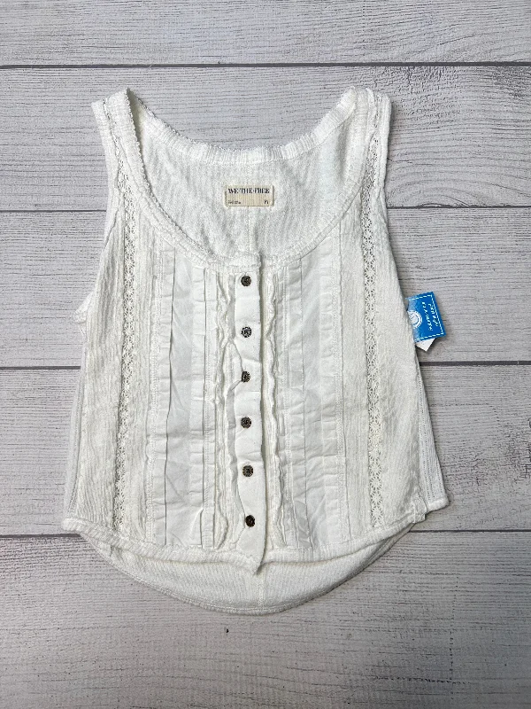 Top Sleeveless By We The Free In White, Size: Mp