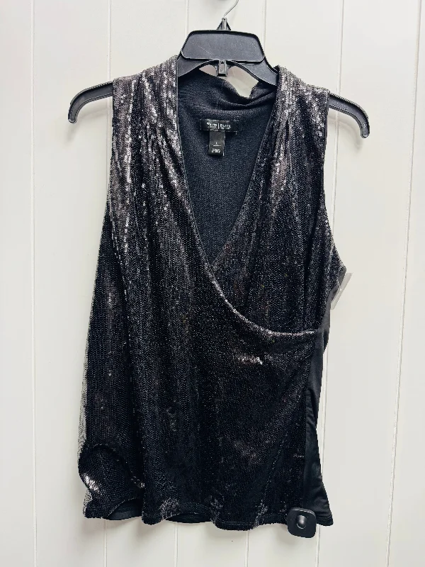 Top Sleeveless By White House Black Market In Black, Size: L