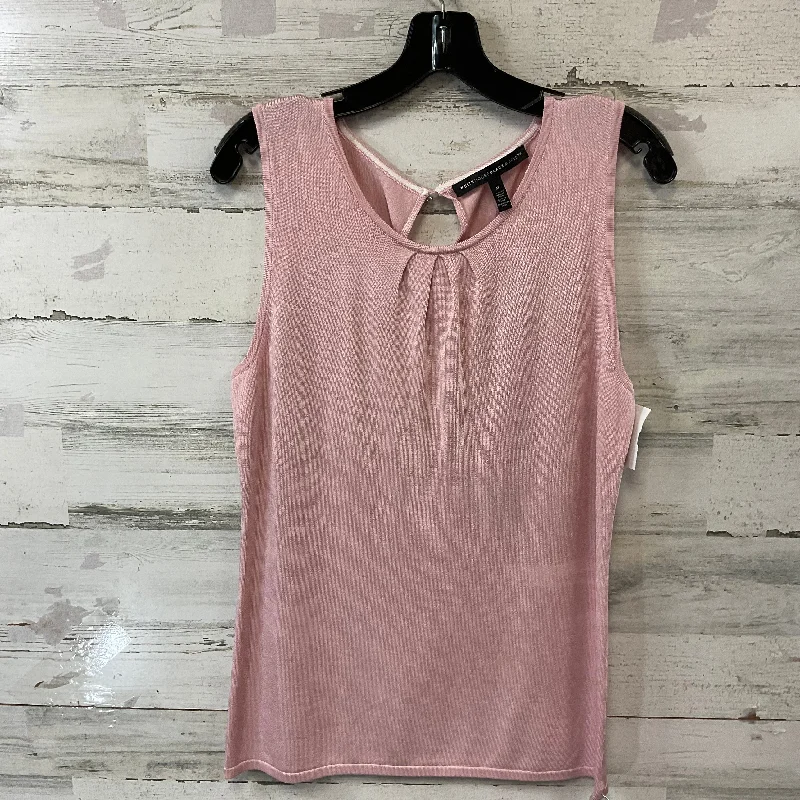 Top Sleeveless By White House Black Market In Pink, Size: M