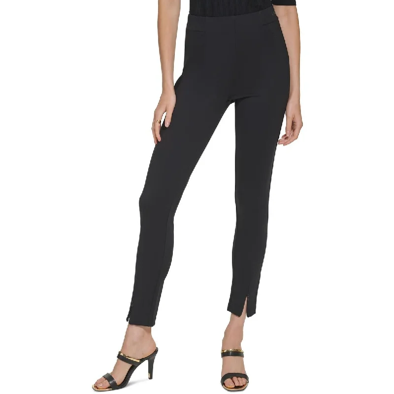 Womens Pull On High Waisted Leggings